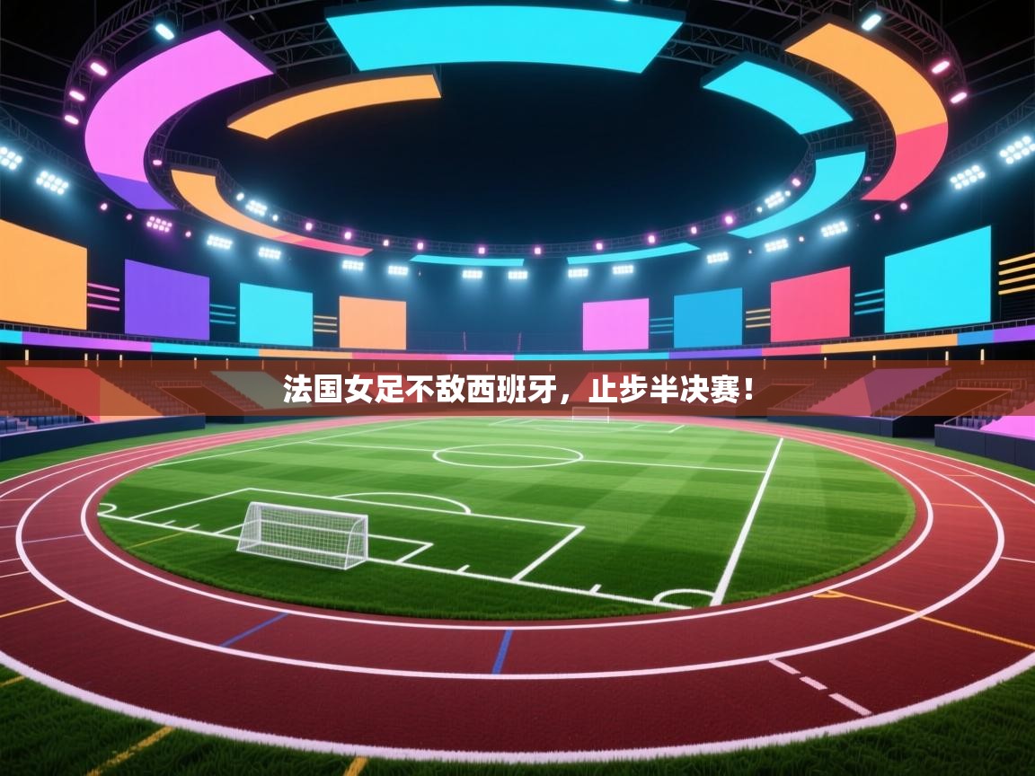 法国女足不敌西班牙，止步半决赛！  第1张