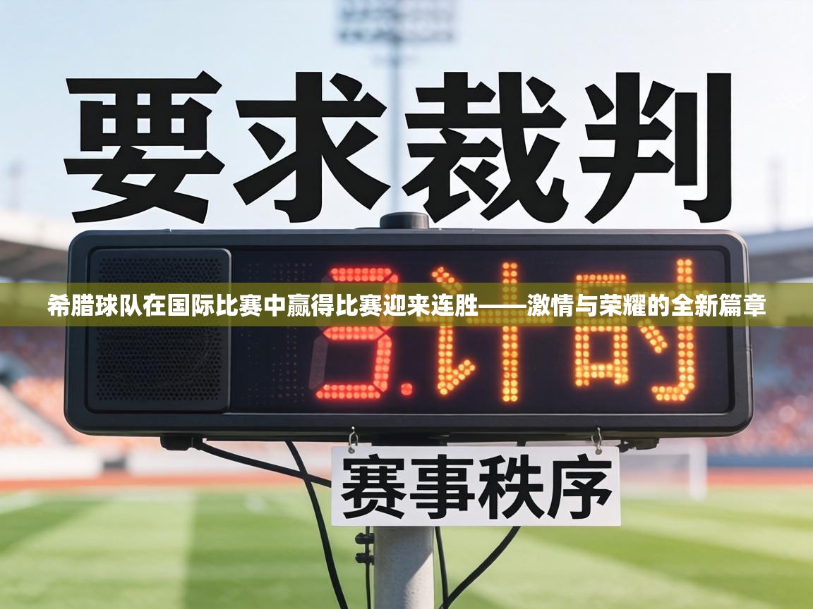 希腊球队在国际比赛中赢得比赛迎来连胜——激情与荣耀的全新篇章  第1张